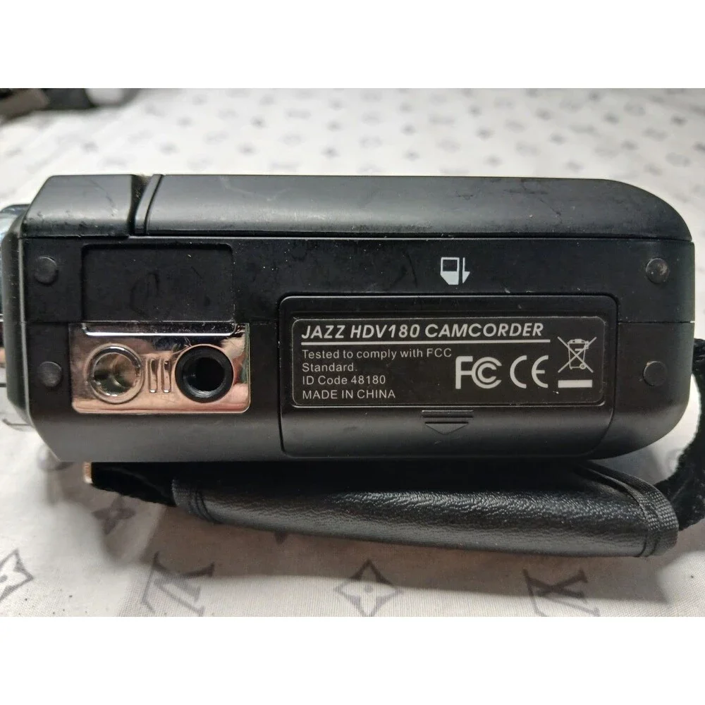 Jazz HDV180 HD Video Recorder Camera 12 Mega Pixels Streamer Camcorder